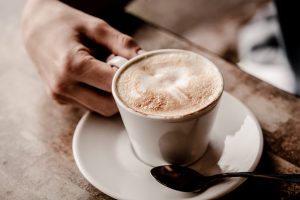 Cleantech - contact met kopje koffie